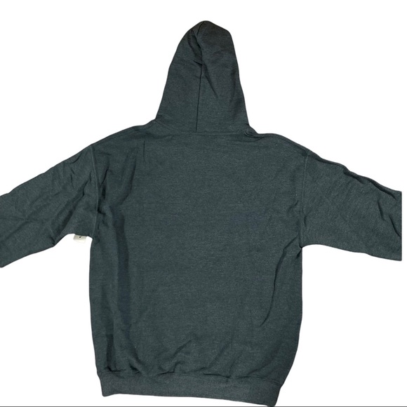 Mens hoodie big 5 new with tags size medium 1 pocket gray long sleeve SKU 173 - Picture 10 of 11